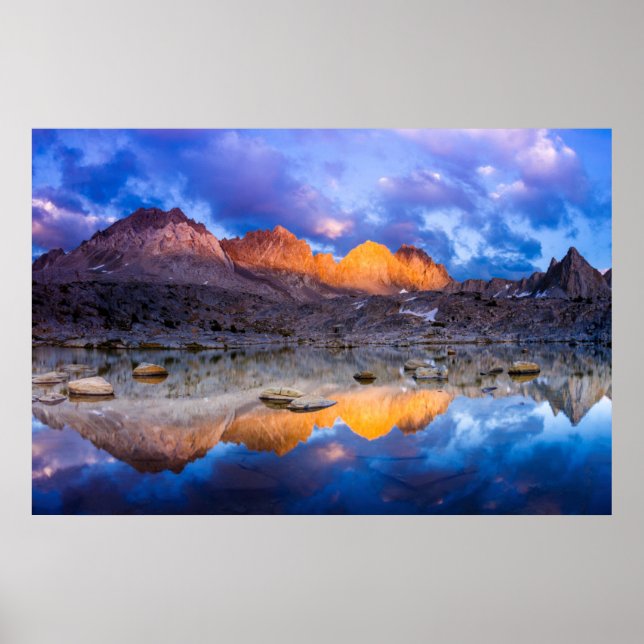 Poster Mensonge de montagne, Californie (Devant)