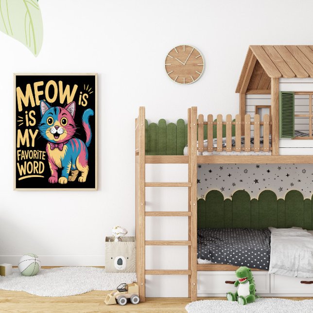 Poster Meow : L'Expression Ultime (Créateur téléchargé)