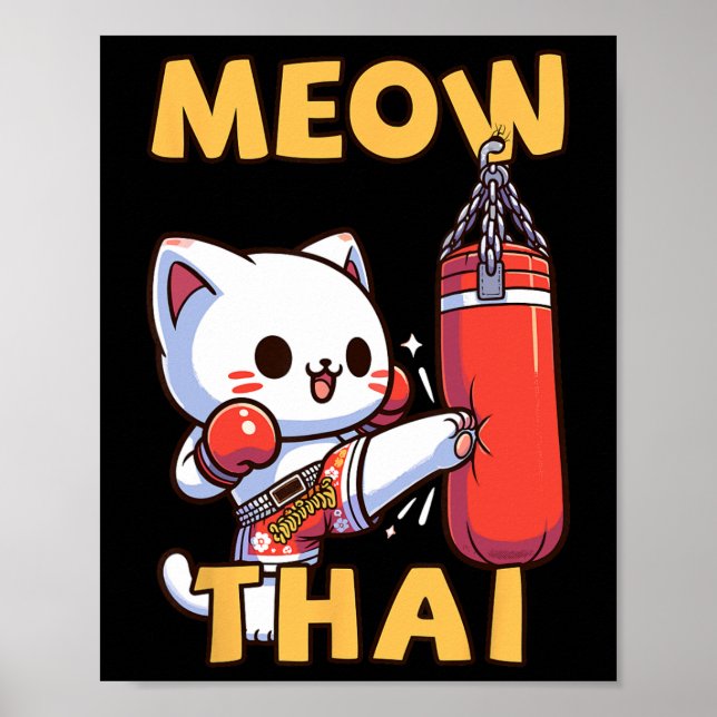 Poster Meow Thai (Devant)