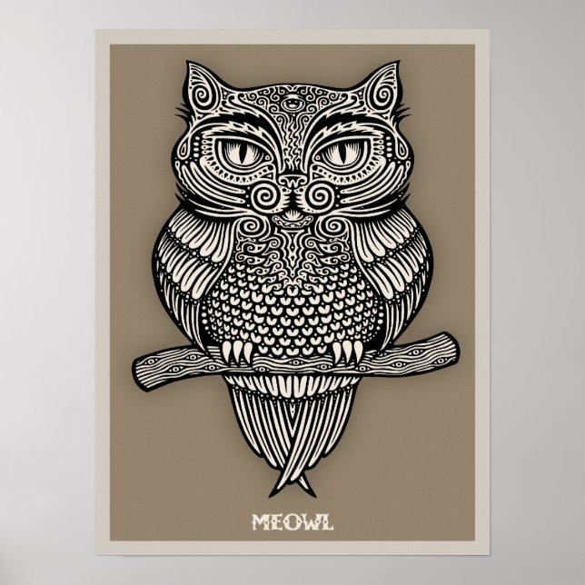Poster Meowl (Devant)