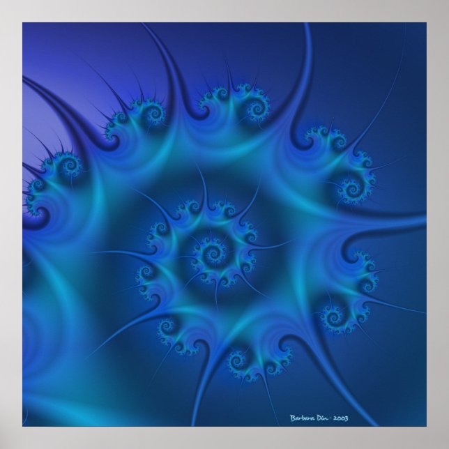 Poster Mer aux yeux bleus (Devant)