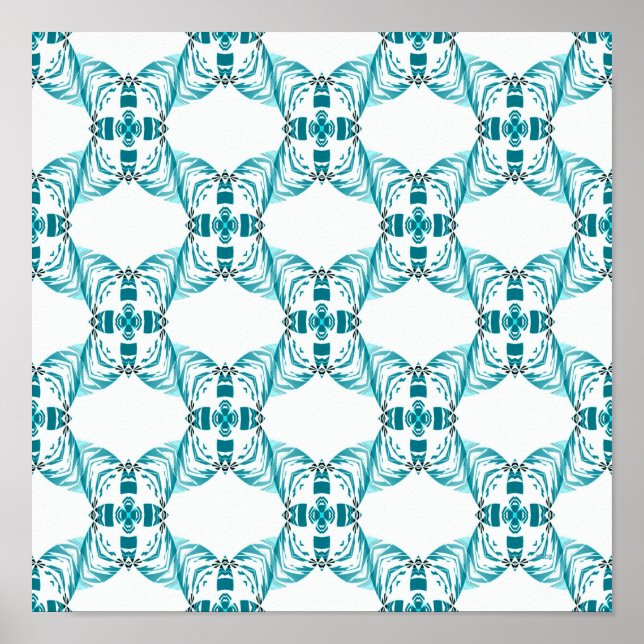 Poster Mer Bee Honeycombs.... (Devant)