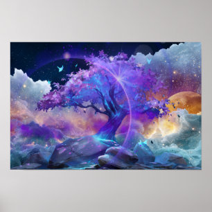 Poster Mer de nuages