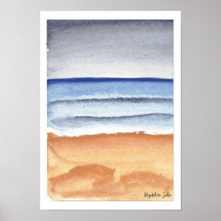 Poster Mer Foggy