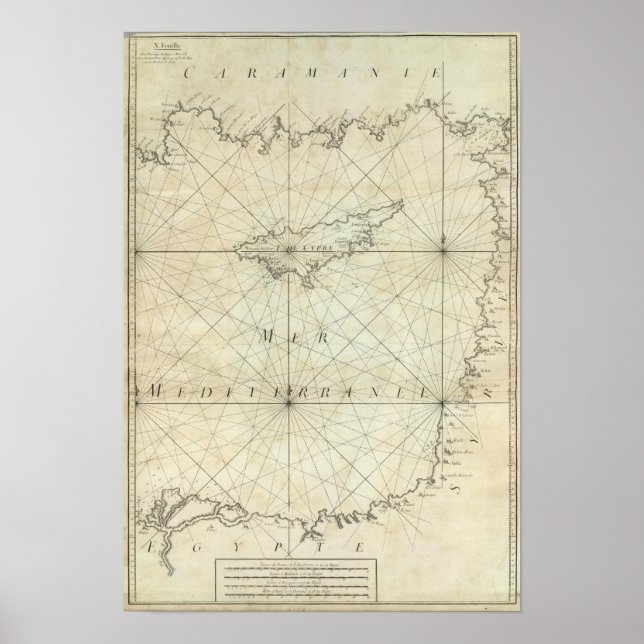 Poster Mer Méditerranée 4 (Devant)