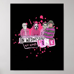 Poster Mer. Nous Portons Nk Horreur Villain Halloween Oct