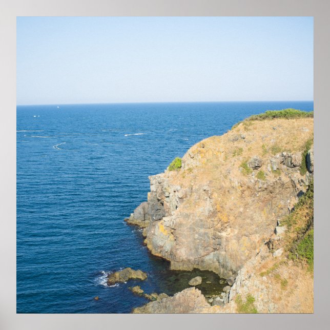 Poster Mer rocheuse (Devant)