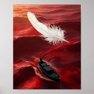 Poster Mer rouge