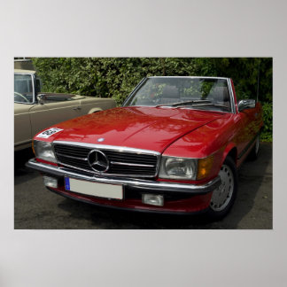 Poster Mercedes Roadster