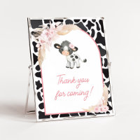 Merci de vache rose Boho Highland pour venir
