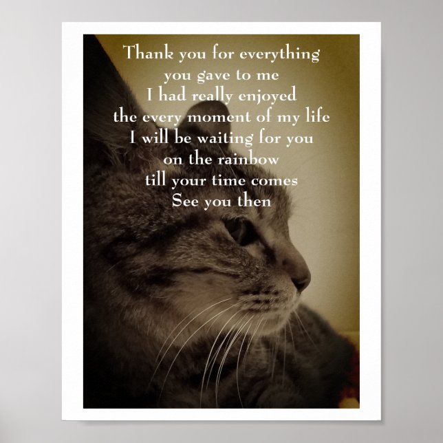 Poster Merci et RIP (Devant)