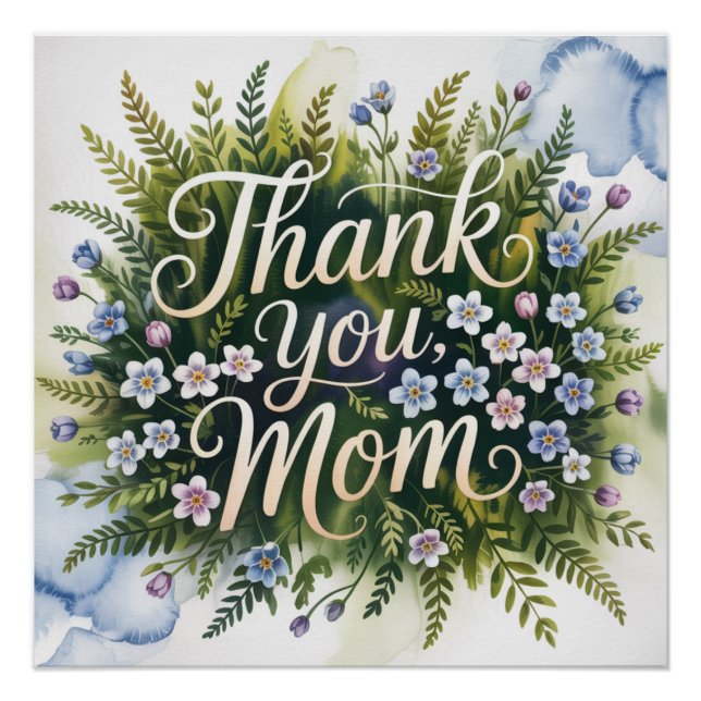 Poster Merci, Maman (Devant)