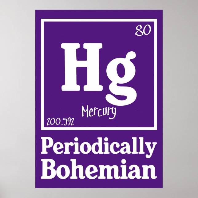 Poster Mercure (Devant)