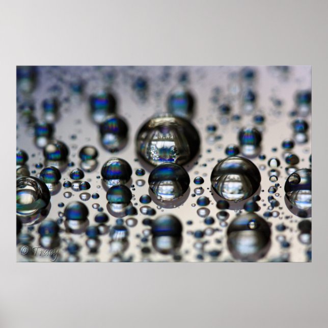 Poster Mercure liquide (Devant)