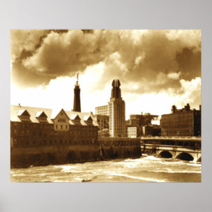 Poster Mercury et Times Square