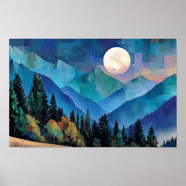 Poster Mercy in the Night Sky (Devant)