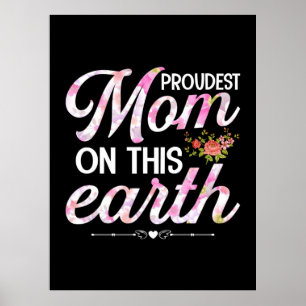 Poster Mère Art Fier Maman Sur Terre
