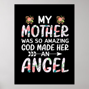 Poster Mère Art Ma Mère Un Ange