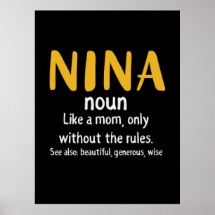 Poster Mère Art Nina Définition