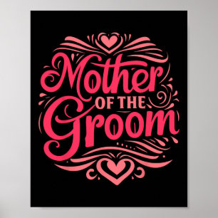 Poster Mère De La Fête De Mariée Groom