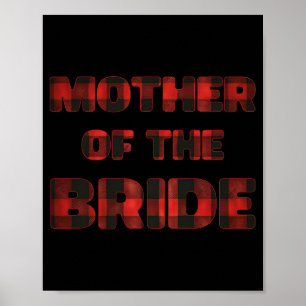 Poster Mère de la mariée Enterrement de vie de jeune fill