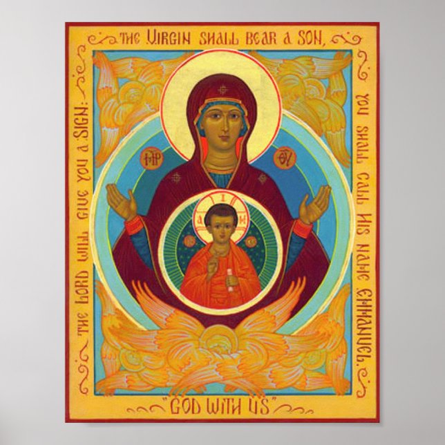 Poster Mère du signe (Devant)