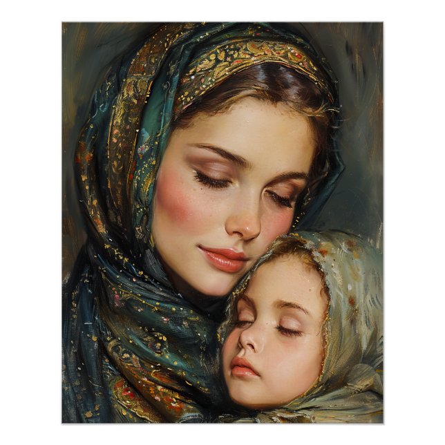 Poster Mère et enfant (Devant)