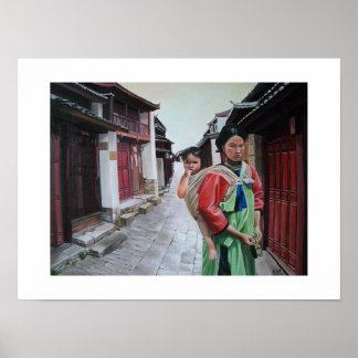 Poster Mère et enfant