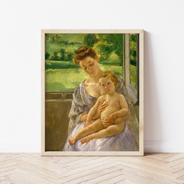 Poster Mère et enfant | Mary Cassatt (Créateur téléchargé)