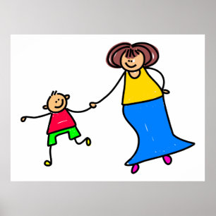 Poster Mère Et Fils