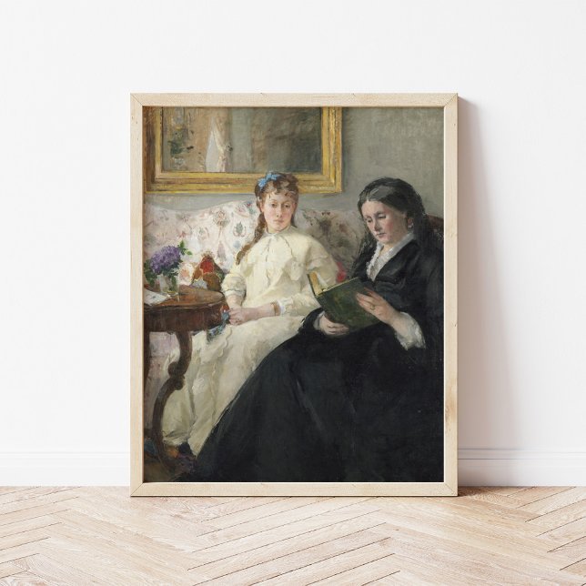 Poster Mère et soeur de l'artiste | Berthe Morisot (Créateur téléchargé)