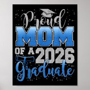 Poster Mère fière d'un étudiant de la promotion 2026 en d