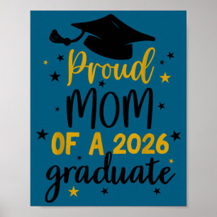 Poster Mère fière d'un étudiant de terminale promotion 20