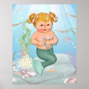 Poster MerGirl avec Starfish