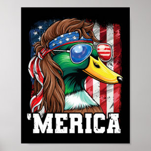 Poster Merica États-Unis Drapeau américain Patriotique 4
