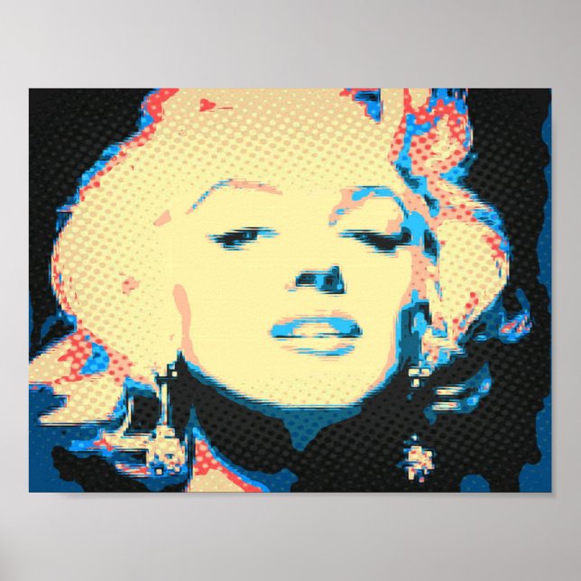 Poster Merilin Monro (Devant)