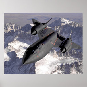 Poster Merle de Lockheed Sr-71