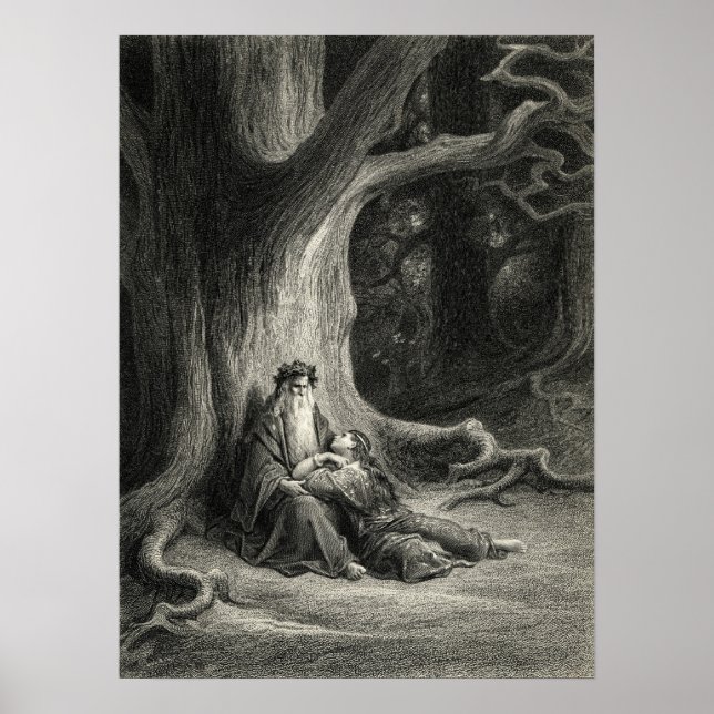 Poster Merlin et Vivien (Devant)