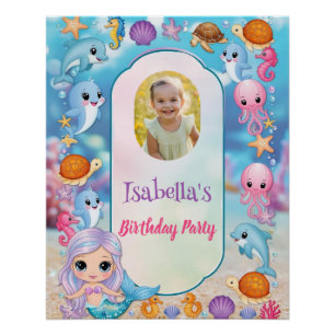Poster Mermaid 1ère photo Oneder Ocean anniversaire