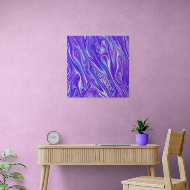 Poster Mermaid Giggles Abstrait (Créateur téléchargé)