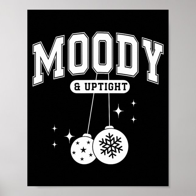 Poster Merry &amp; Bright Moody &amp; Uptight Matching Co (Devant)