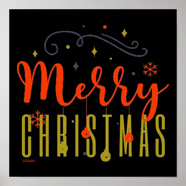 POSTER MERRY NOËL (Devant)