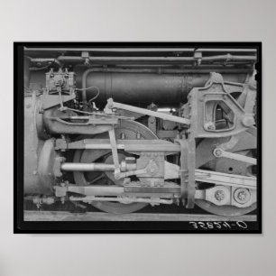 Poster Merveilles mécaniques : Robinet Locomotive à vapeu
