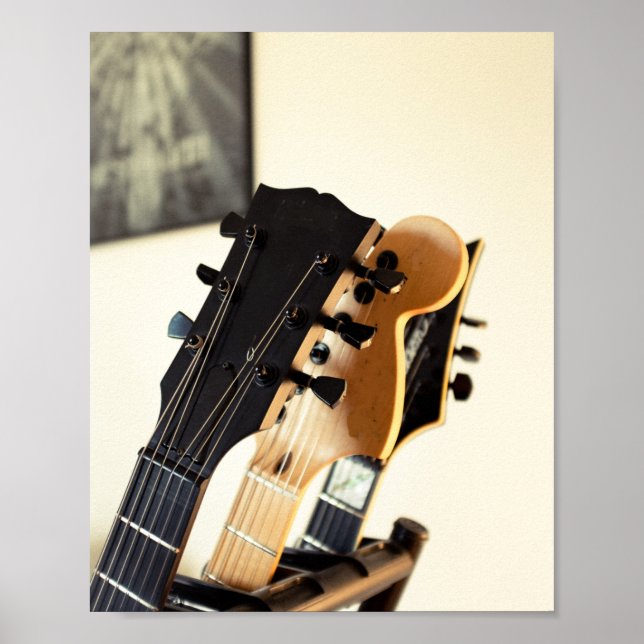 Poster Merveilleuse basse guitare (Devant)