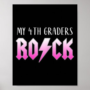 Poster Mes élèves de 4e roulent pour le professeur de qua