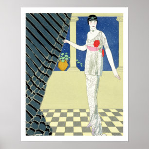 Poster Mes invités ne sont pas arrivés, illustration d'un