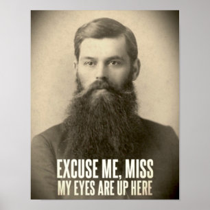 Poster Mes yeux sont vers le haut d'ici…
