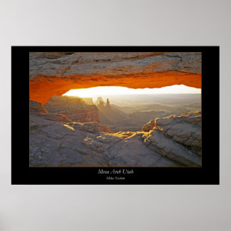 Poster Mesa Arch
