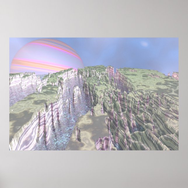 Poster Mesa vert 2 (Devant)