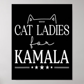 Poster Mesdames Pour Kamala Harris 2024